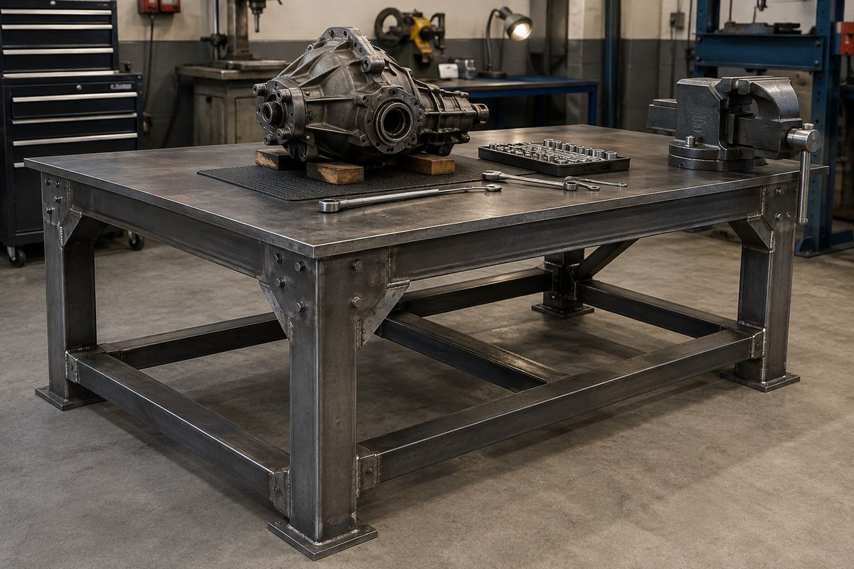 Какой верстак купить в гараж: расчет нагрузки